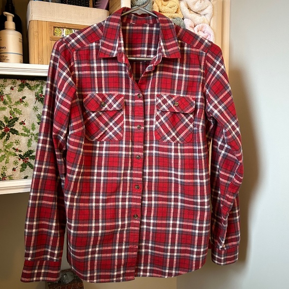 Eddie Bauer Plaid Shirt - Picture 1 of 9